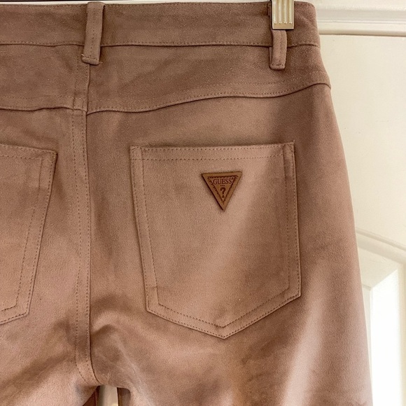 Guess Faux Suede Bootcut Pant - 26 - Picture 4 of 8